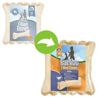 Barkoo gefüllte Kauknochen - Active (mit Glucosamin)