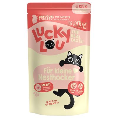 Lucky Lou Kitten 16 x 125 g