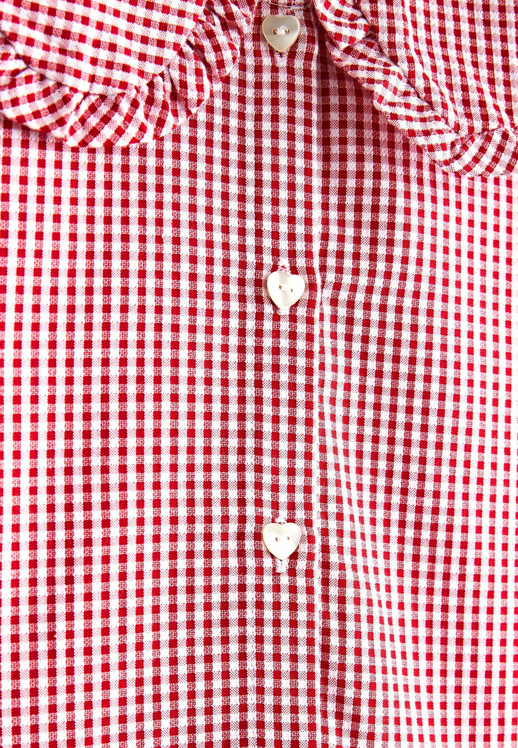 Siguiente vestido de verano con estampado de cuadros escalonados de la escuela Rich