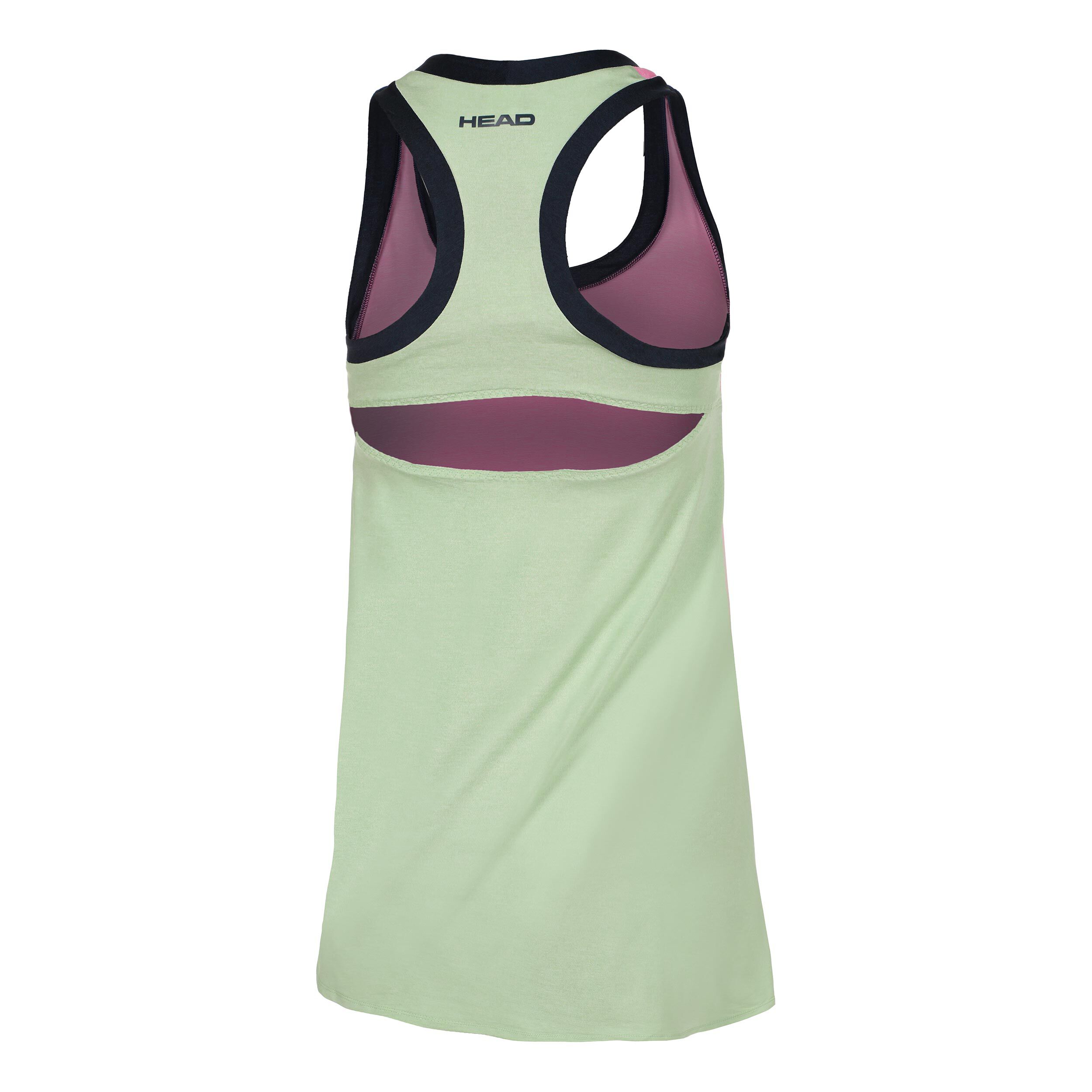 Play Tech Kleid Damen - Rosa, Dunkelblau