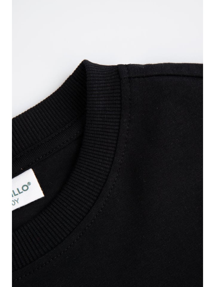 Coccodrillo T-Shirt mit kurzen Ärmeln in schwarz günstig kaufen