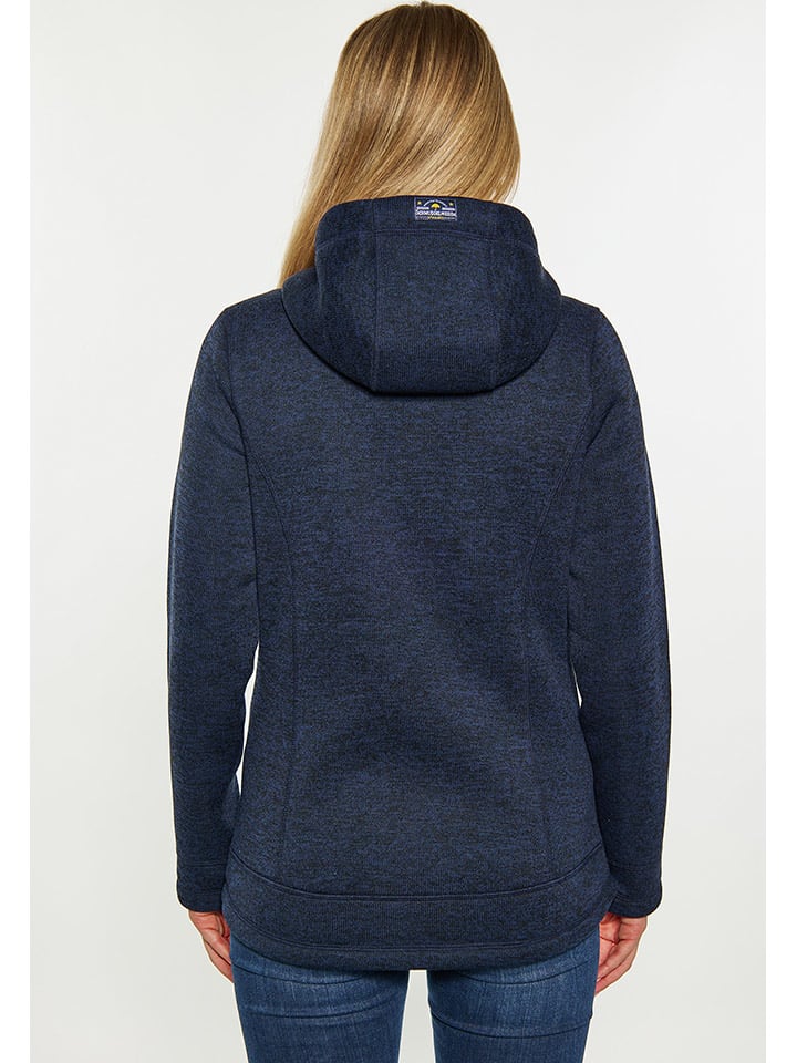 Schmuddelwedda Strickfleecejacke in Dunkelblau günstig kaufen