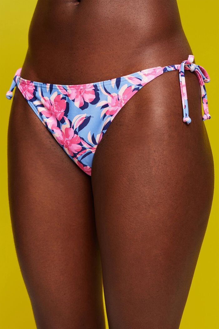 Recycelt: Bikinihose mit seitlichen Bindebändern