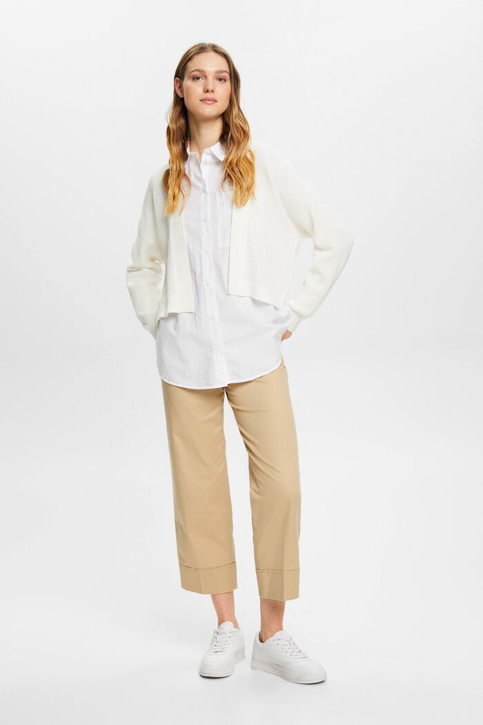 Offener Strick-Cardigan