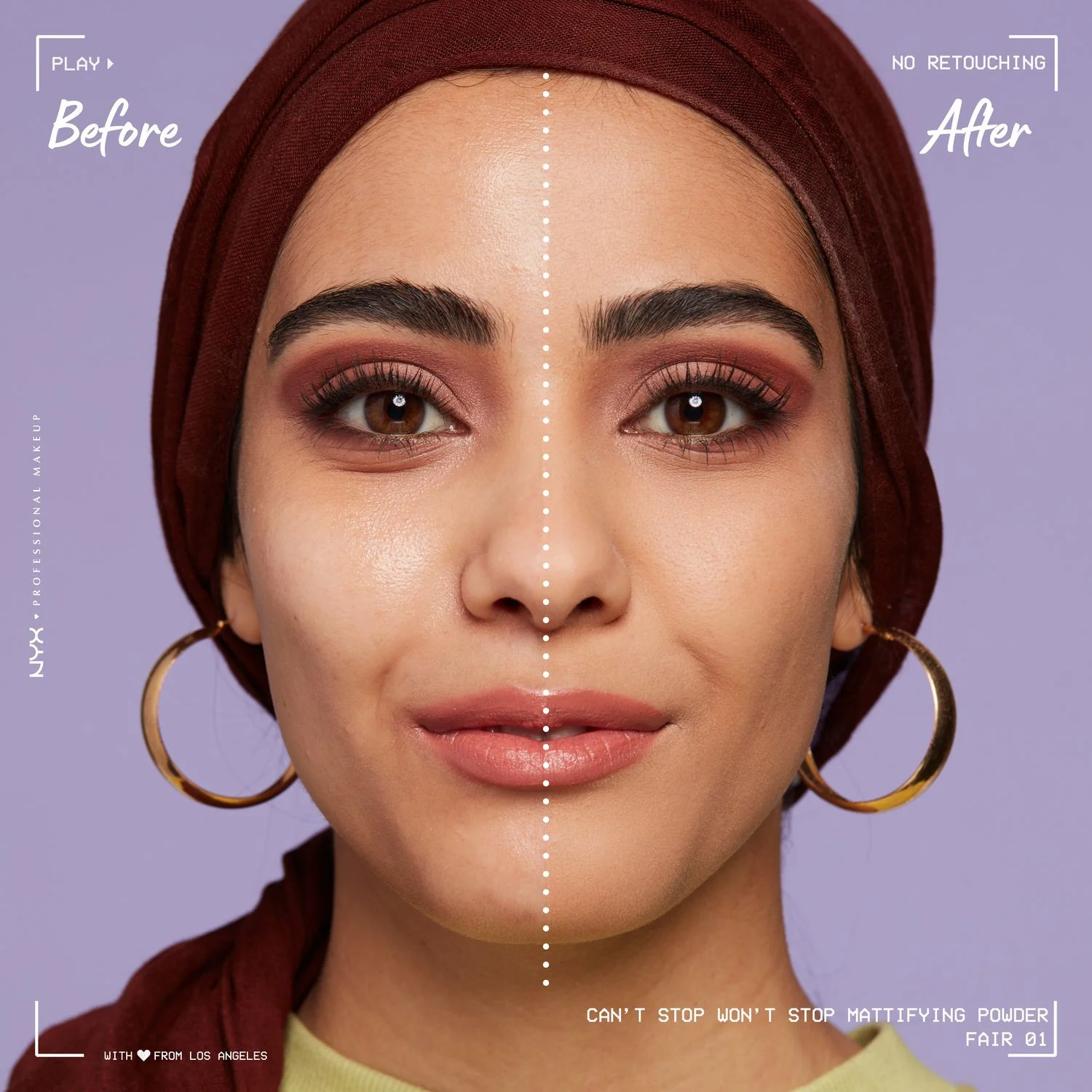 Polvos matificantes Face Can't Stop Won't Stop - Polvos compactos