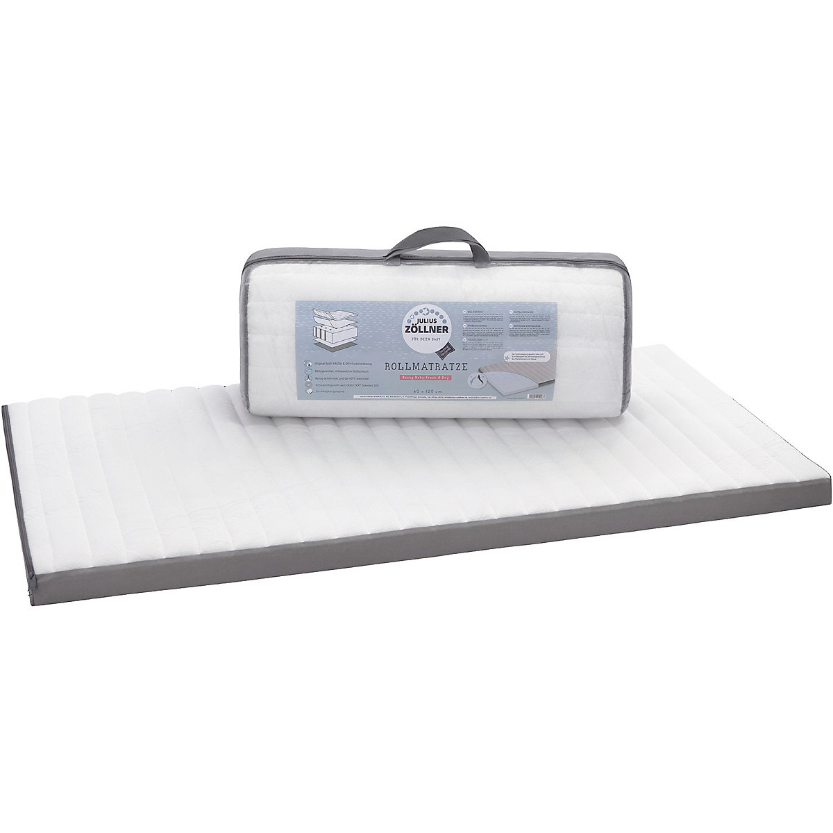 Reisebettmatratze Travelsoft Premium, 60 x 120 cm