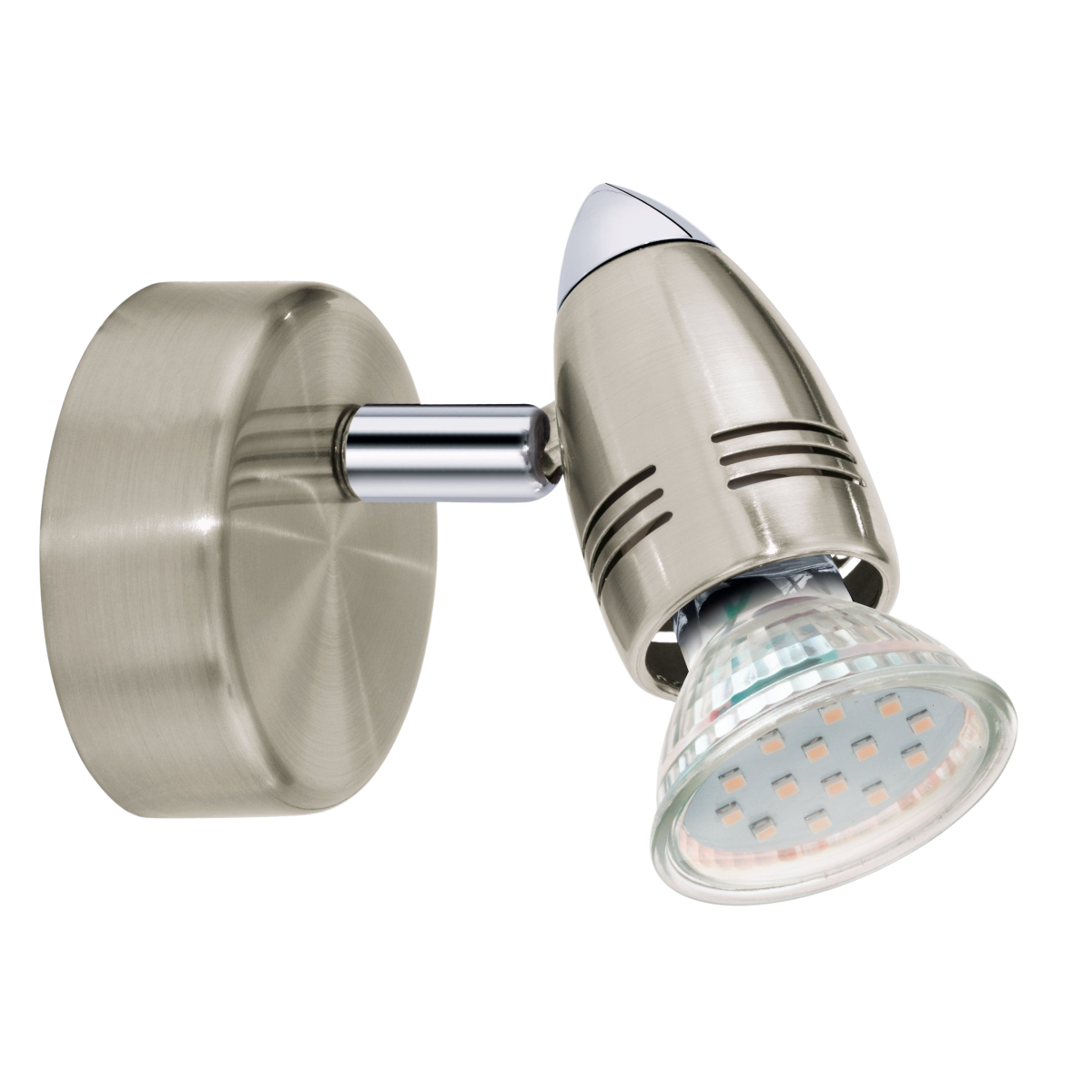 EGLO 1-flg Wandleuchte Magnum-LED Nickel-matt Chrom