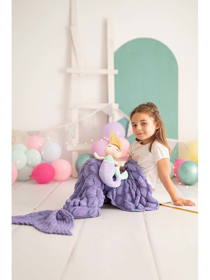 Crochetts 2tlg. Set: Beindecke mit Puppe 