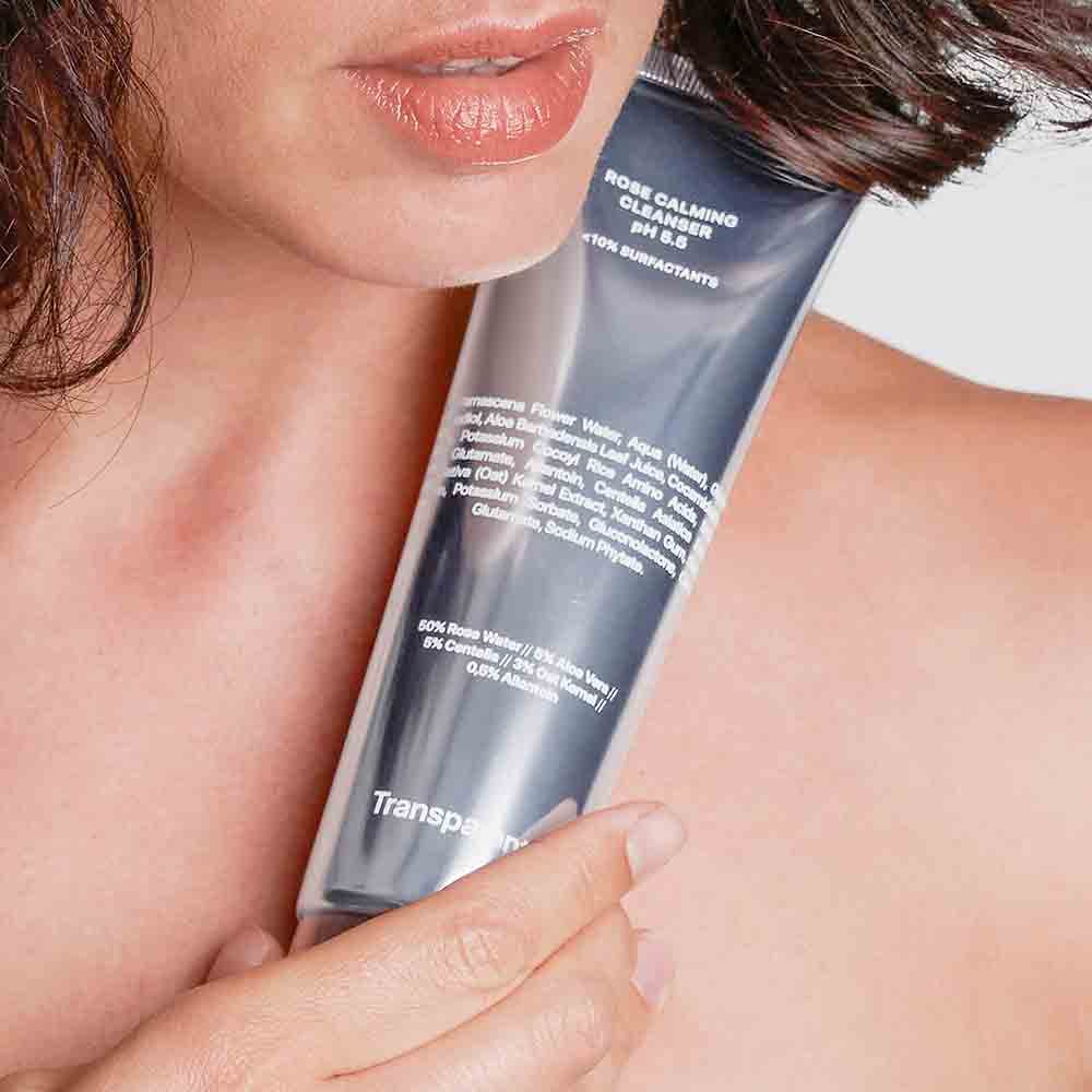 Transparent Lab Gesichtsreinigung Rose Calming Cleanser pH 5.5