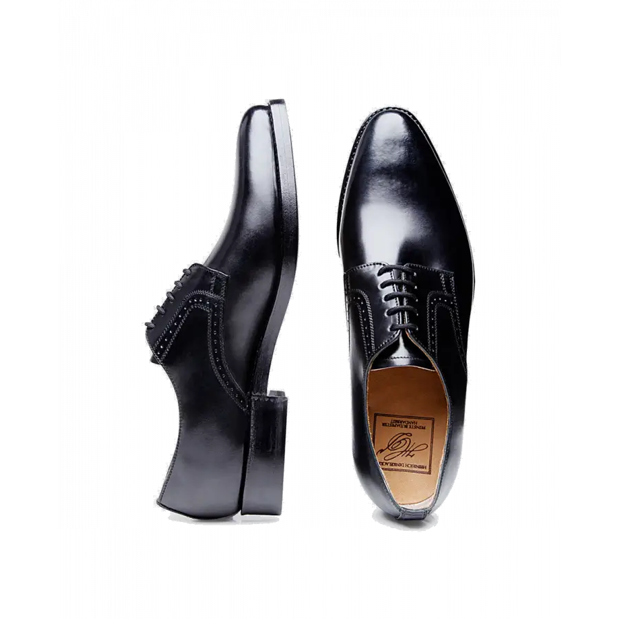 Heinrich Dinkelacker - Businessschuhe Derby MILANO PLAIN C Cordovan - schwarz