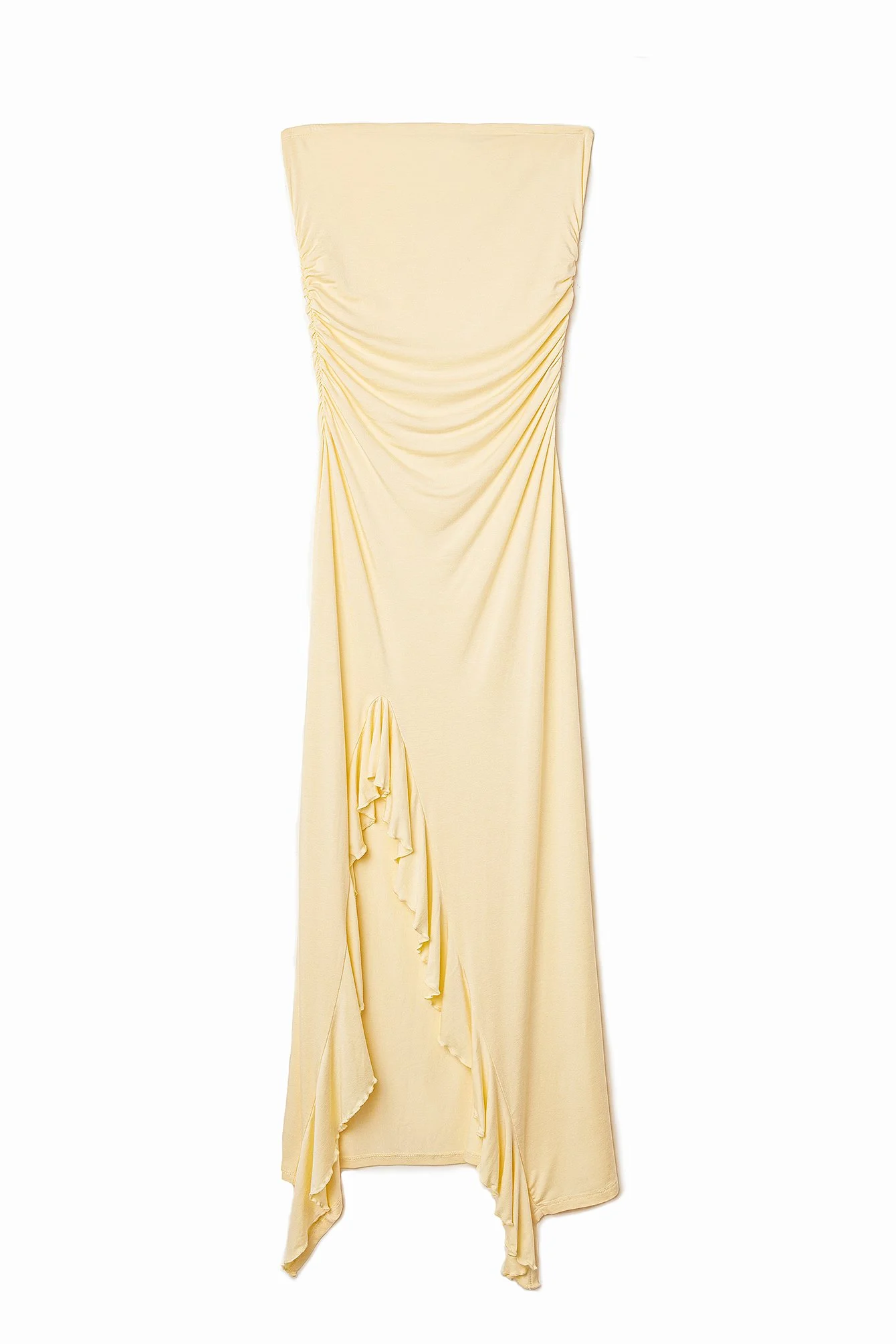 Ärmelloses Jersey-Maxikleid