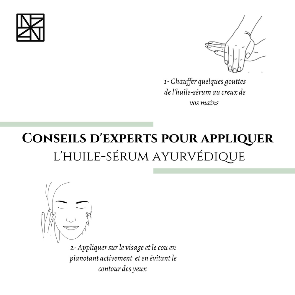 nohèm Huile-sérum ayurvédique huile ayurvédique corps