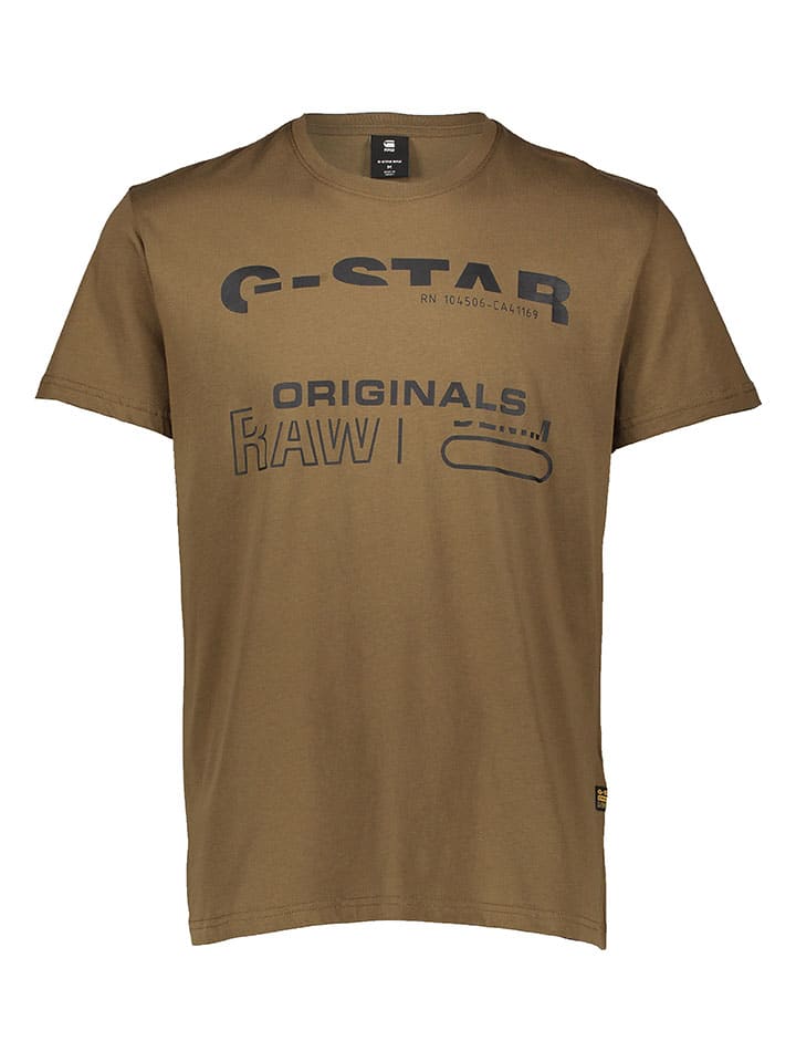 G-Star Shirt in Khaki günstig kaufen