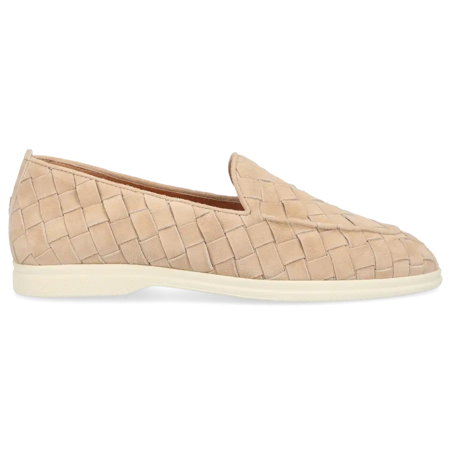 Henderson - Loafer ZAIRA Veloursleder - beige