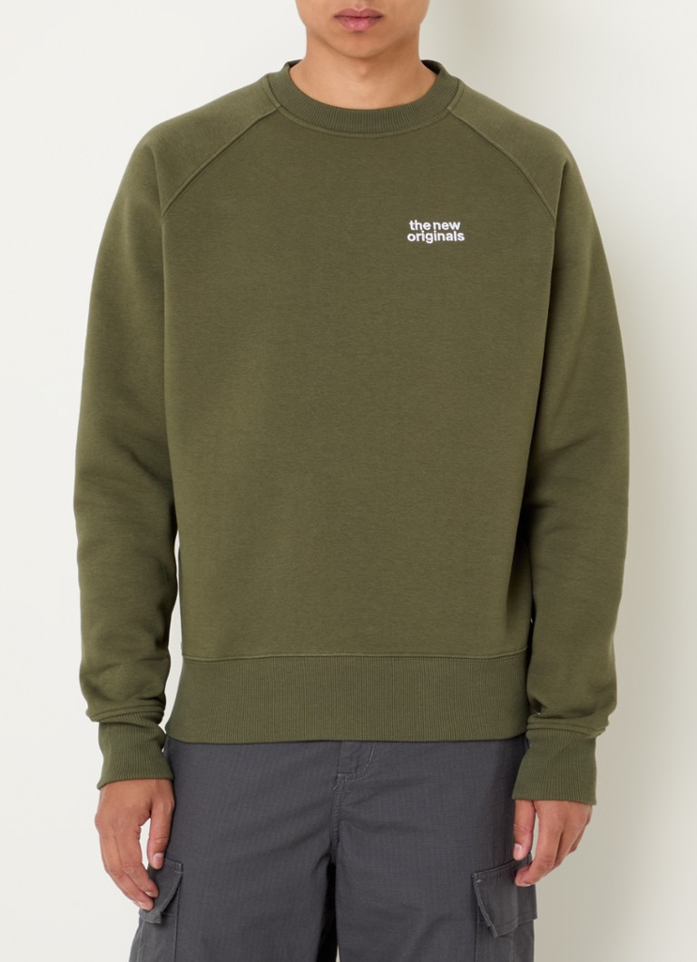 The New Originals Catna sweater with logo and back print