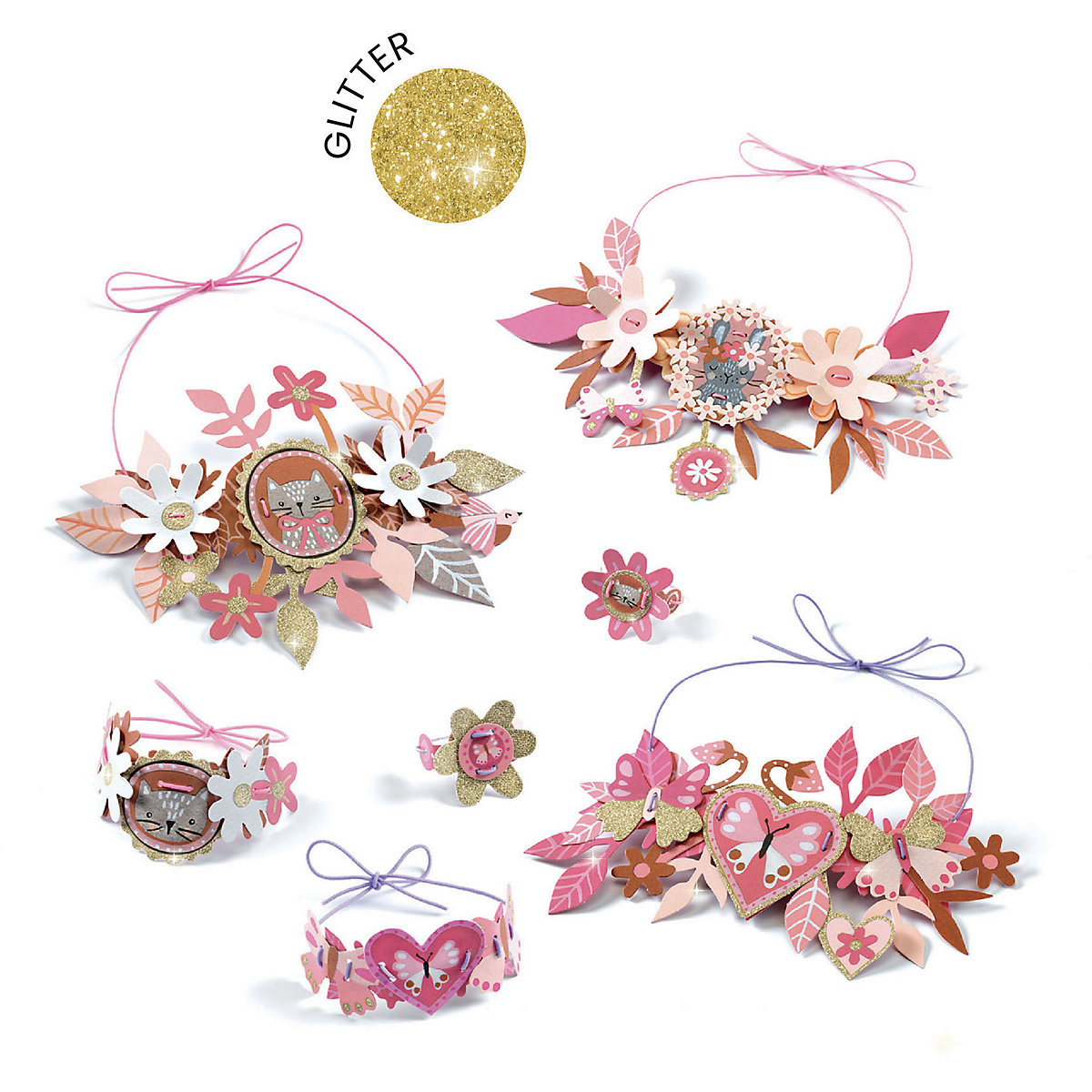 Do it yourself - Schmucksets Zarte Medaillons