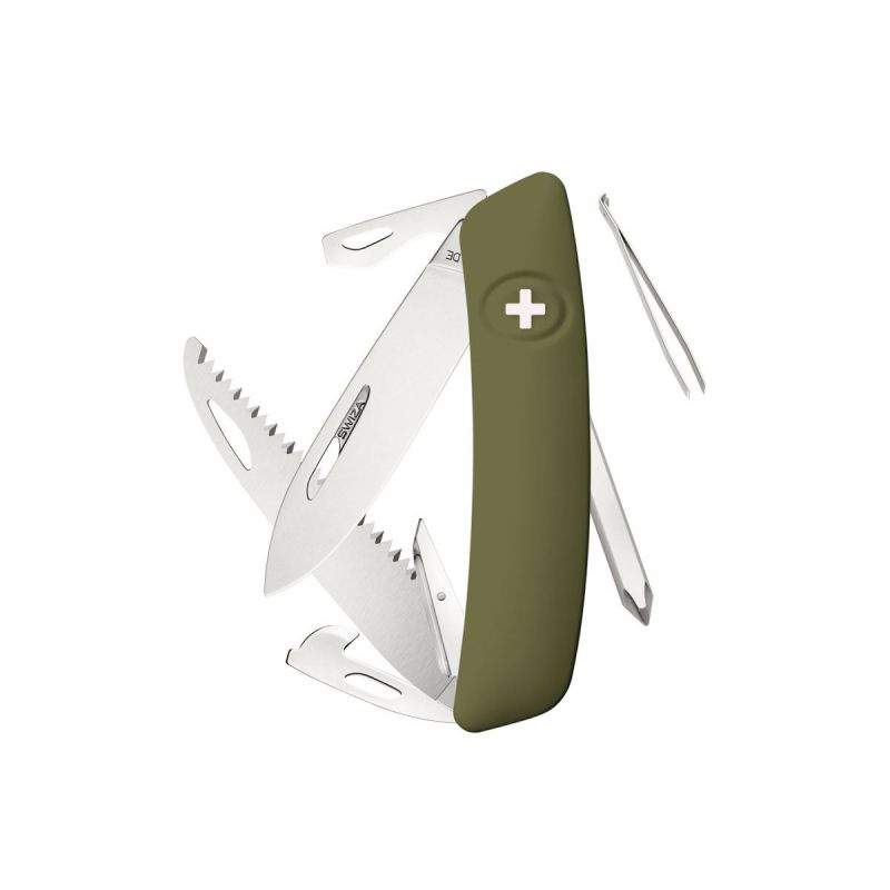 Swiza D06 Olive, Schweizer Taschenmesser made in Swiss