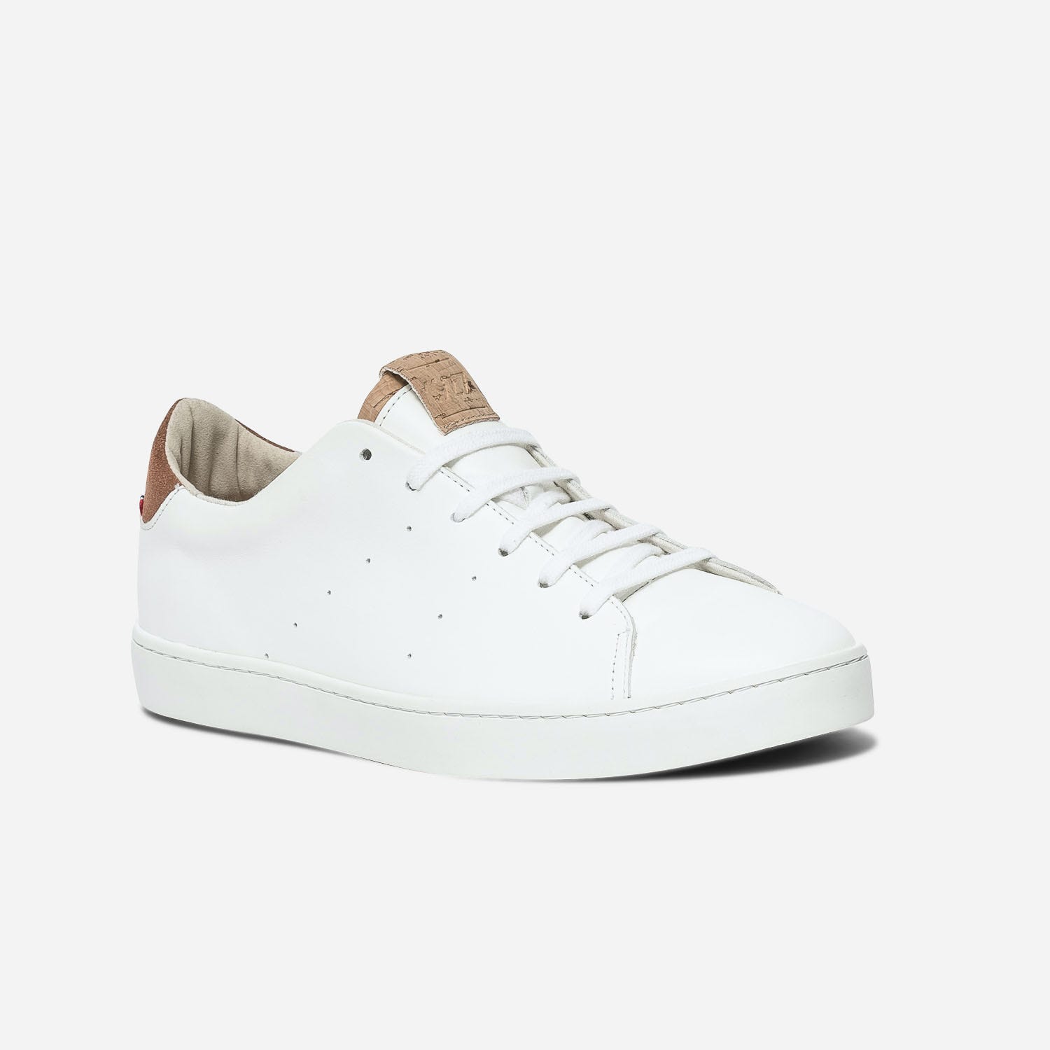Tennis 1927 blanche homme en cuir éco-conçu (40 au 42)