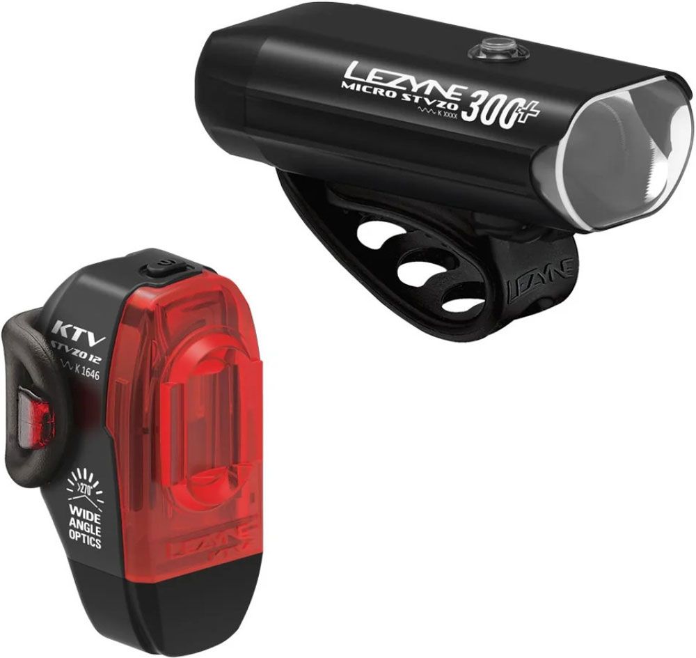 Lezyne Micro Drive 300+ StVZO / KTV Drive Beleuchtungsset kaufen | Bike-Discount