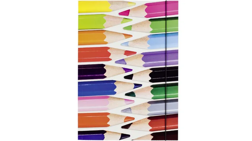 folia Sammelmappe A3 mehrfarbig