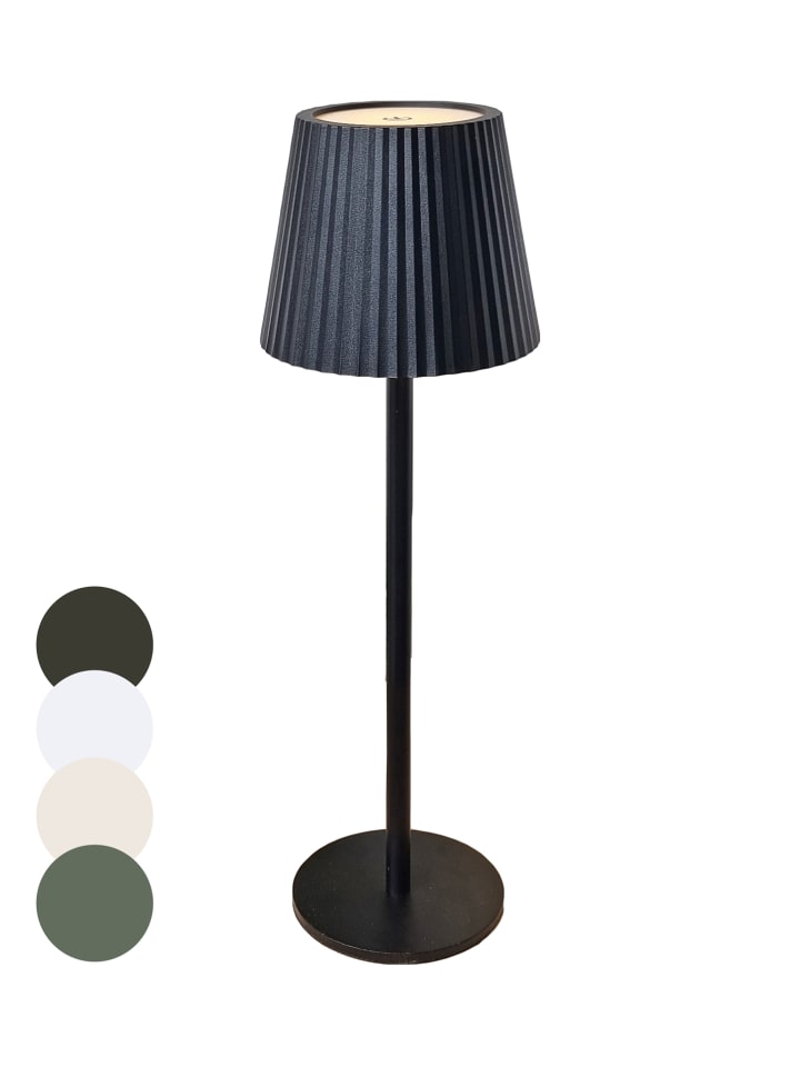 Coen Bakker LED Tischlampe dimmbar Touch Farbwechsler IP44 Innen & Außen 36,5x11cm Schwarz günstig kaufen onesize