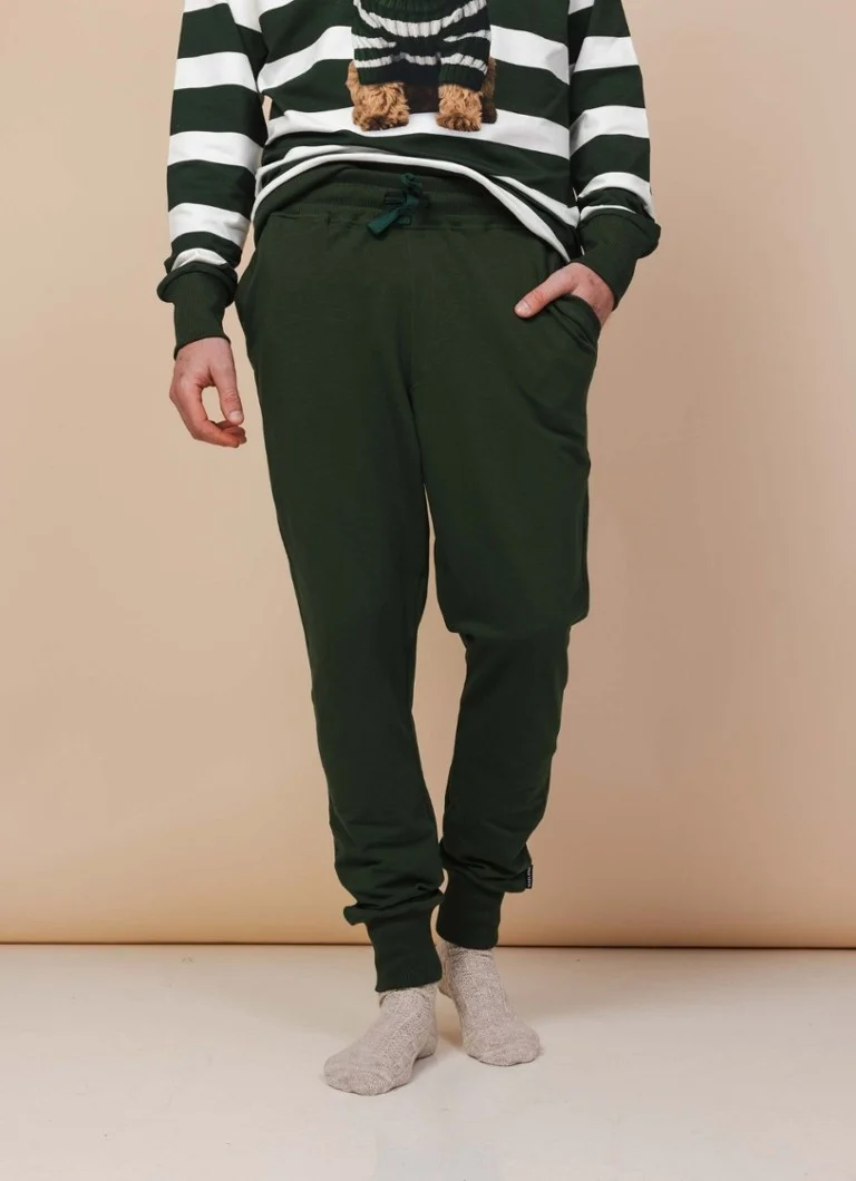 Pantaloni da casa affusolati a vita media Snurk