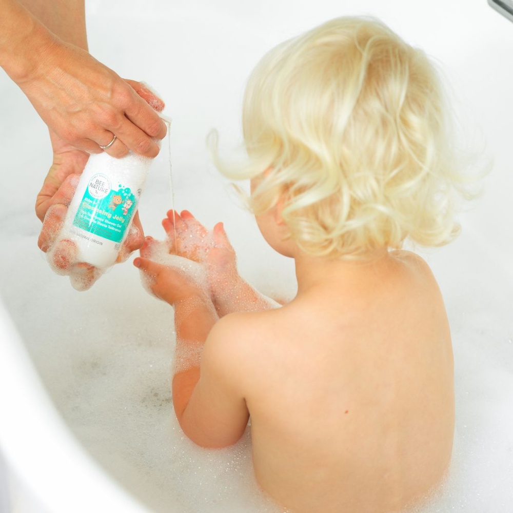 bee nature Kidzz Gel Douche 200ml - Cleansing Jelly (COSMOS Organic) Gel Douche enfant