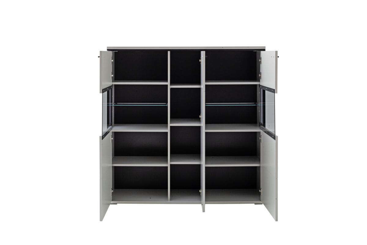 MCA Highboard Mori Modern white