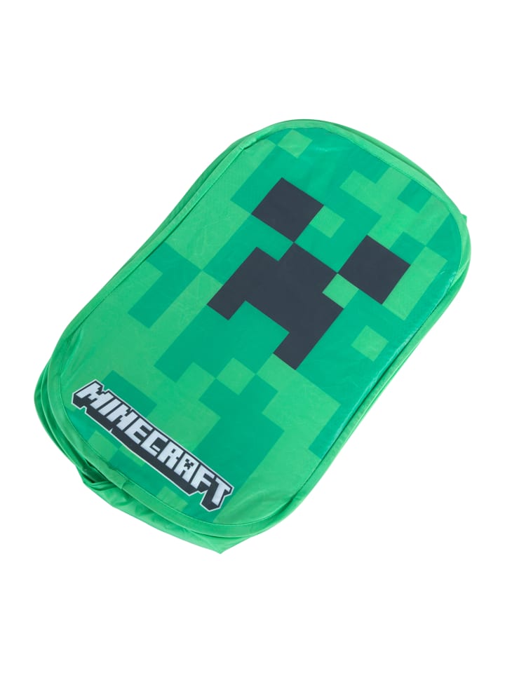 Minecraft Minecraft Wäschebox mit Henkel, grün günstig kaufen onesize
