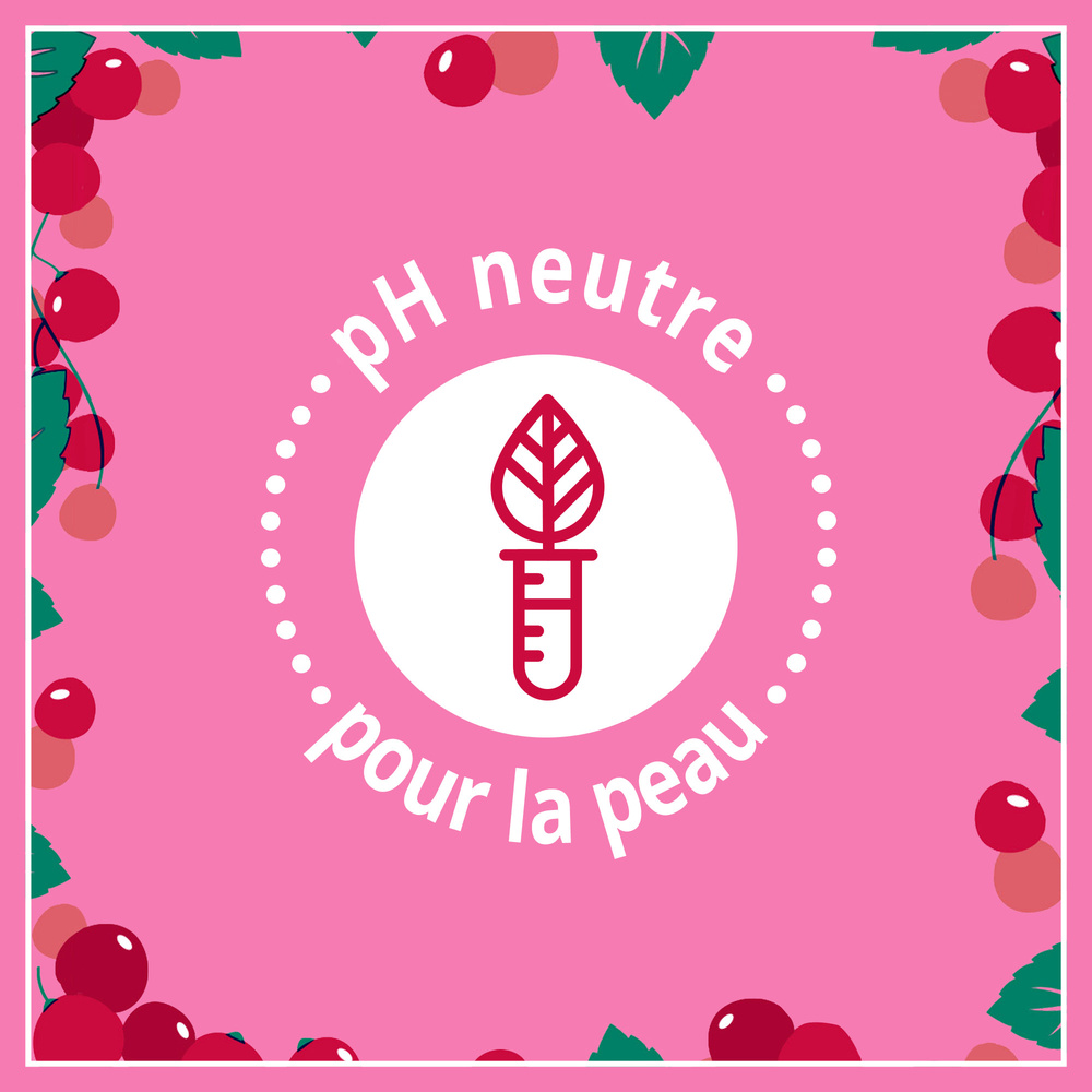 le petit marseillais Gel Douche Les Petites Créations Groseille Bio & Menthe Bio Gel douche