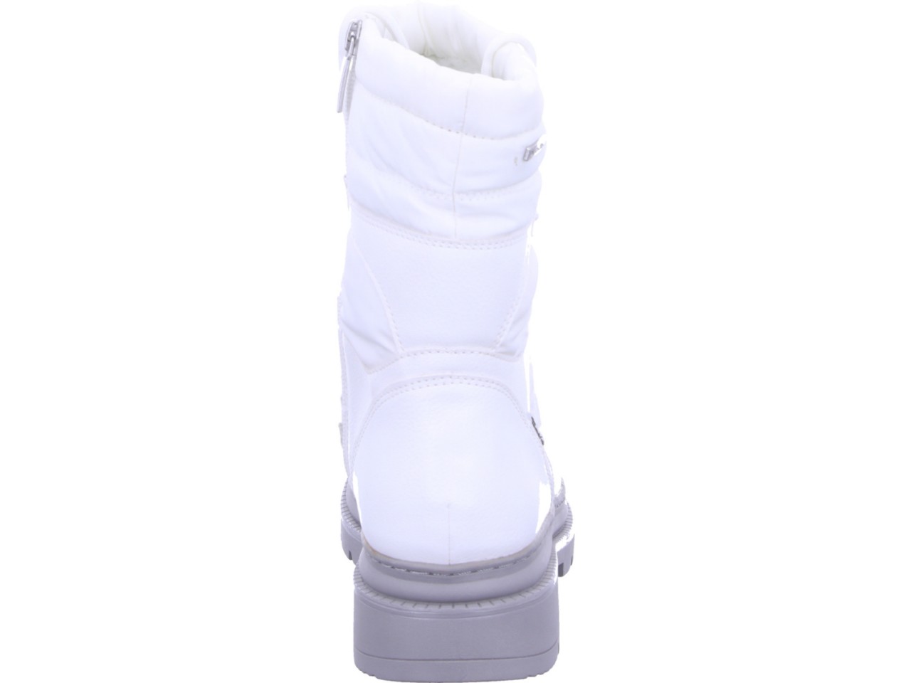 TAMARIS Schnür-Stiefeletten weiss