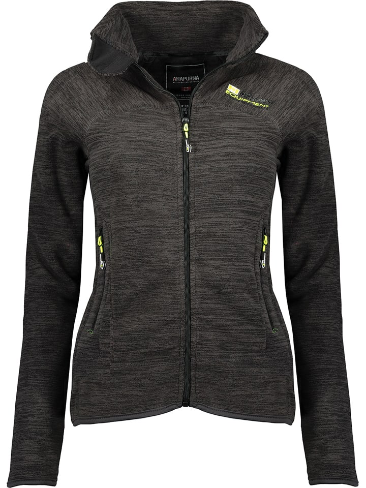 ANAPURNA Fleecejacke in Schwarz günstig kaufen