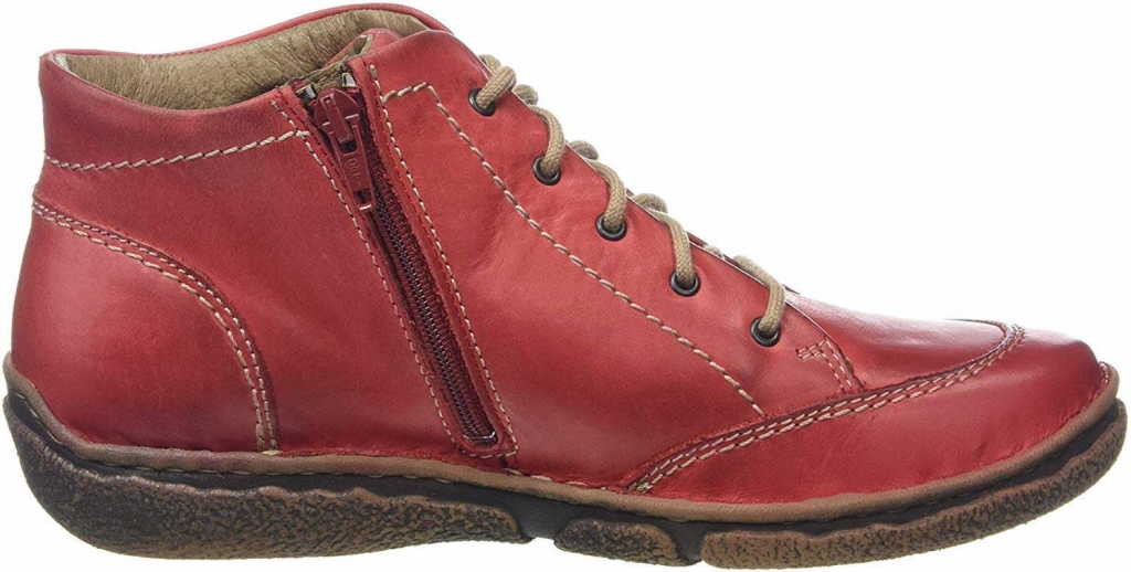 JOSEF SEIBEL Schnür-Stiefeletten rot