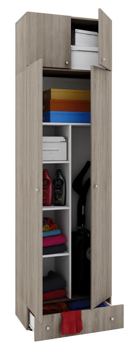 VCM my bath Putzschrank Vandol ll Sonoma-Eiche