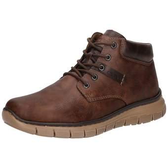 Rieker Schnürstiefelette in braun