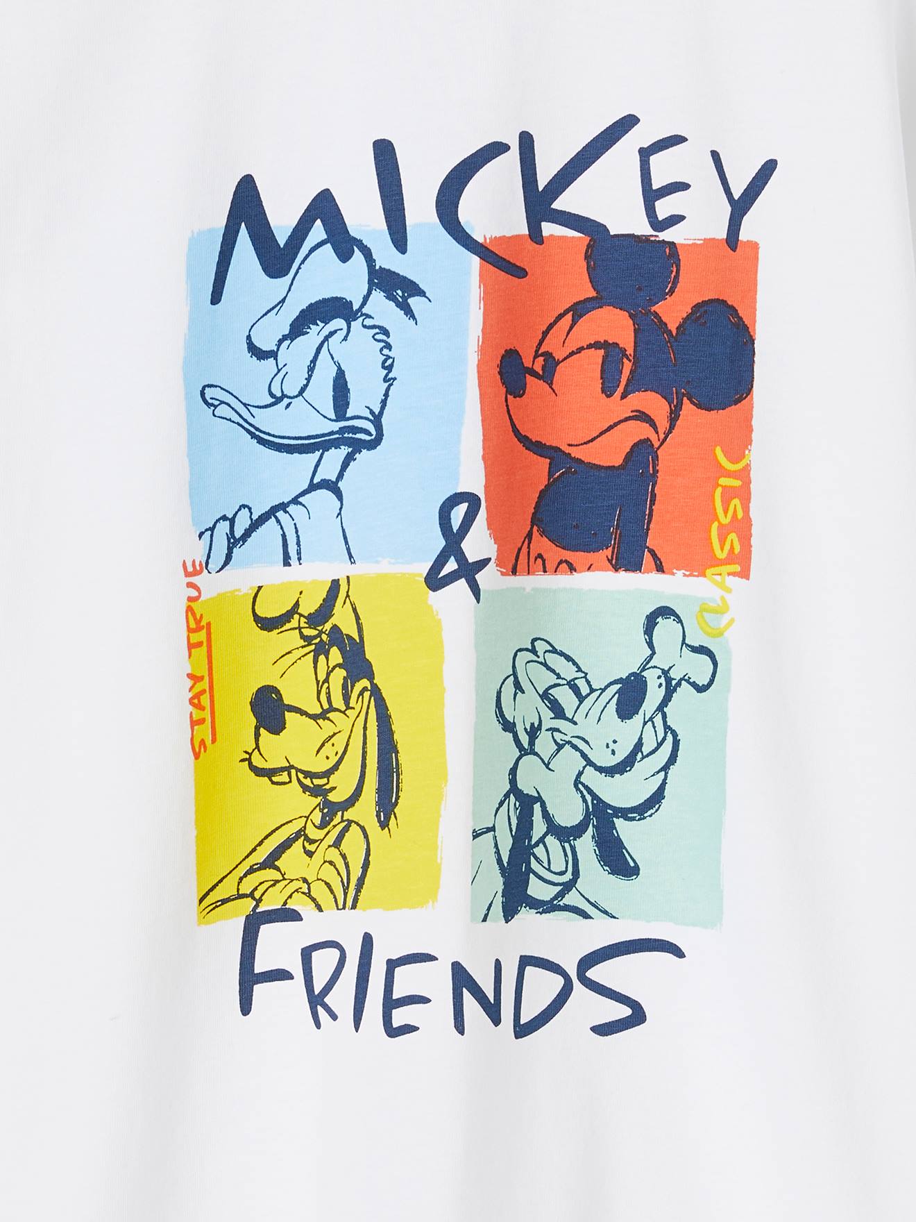 Mickey Kinder T-Shirt Disney MICKY MAUS - weiß