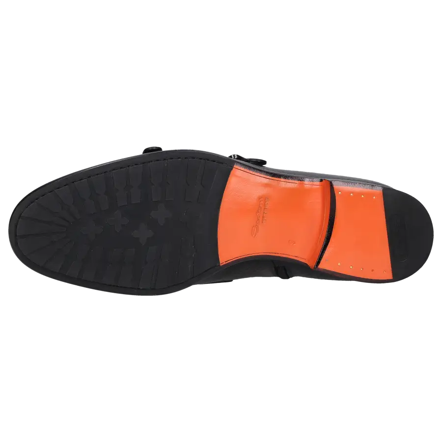 Santoni - Stiefeletten 18653 Kalbsleder - grau