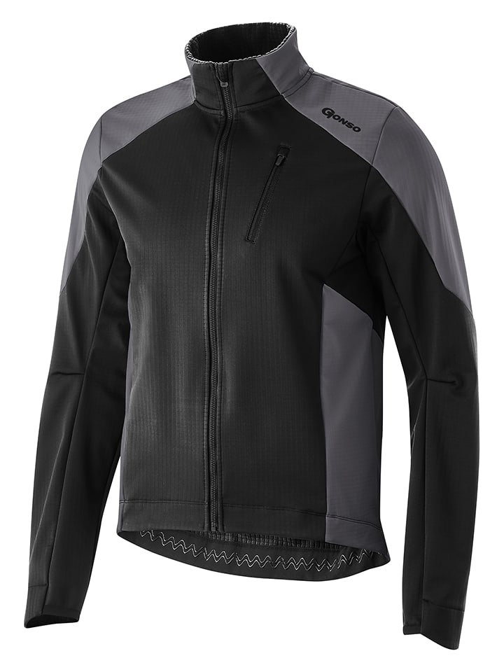 Gonso Softhell-Fahrradjacke ''Trail'' in Schwarz günstig kaufen