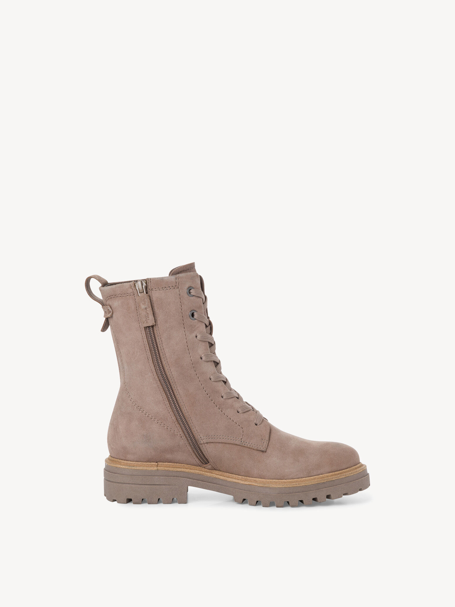 Bottine en cuir - marron