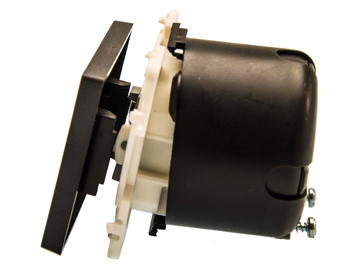 BBA 12 Volt graue Wippschalter mit Kontrollleuchte
