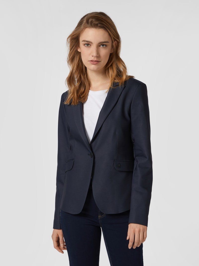 Blazer mit Reverskragen Modell 'BLAKE NIGHT' in marineblau