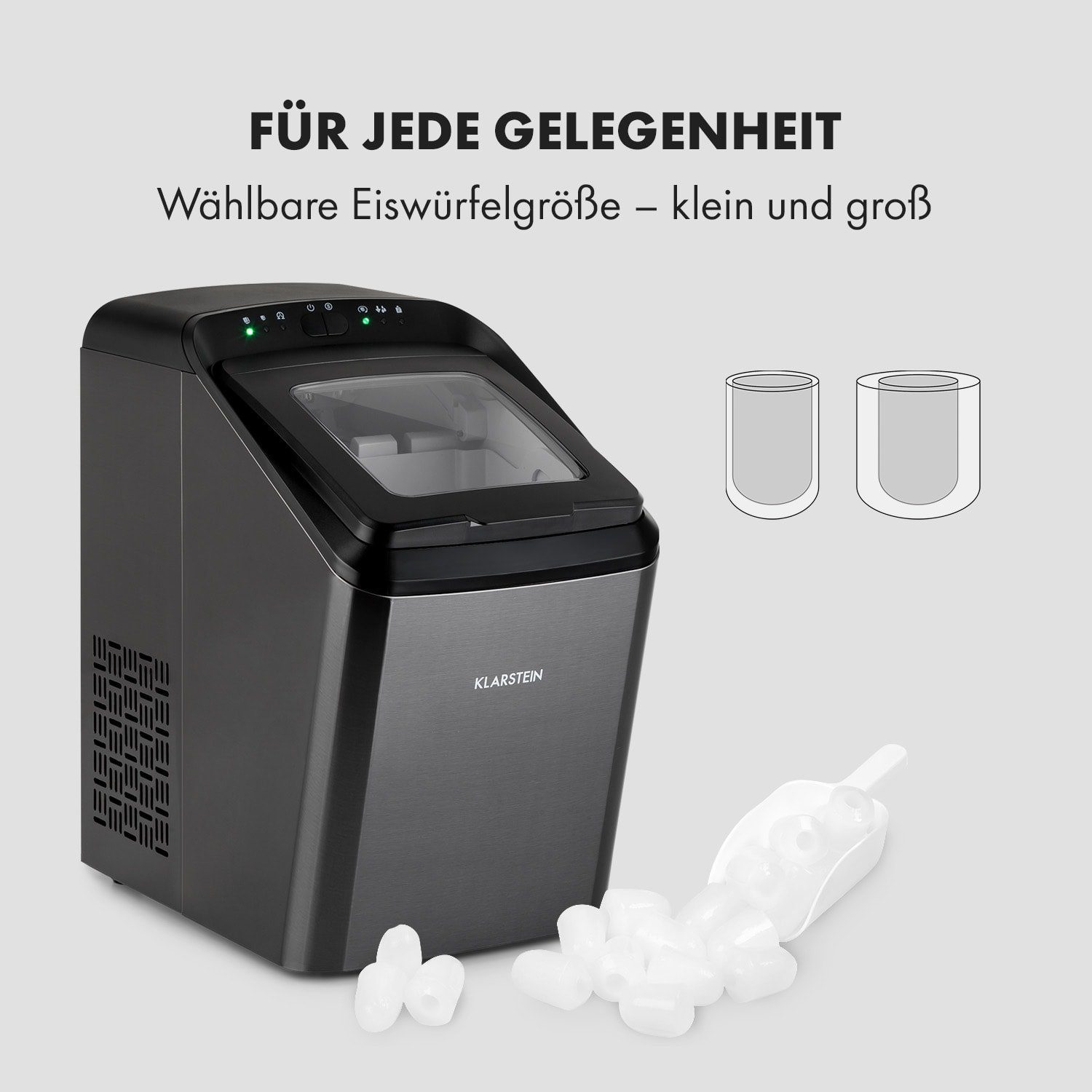 Klarstein Eiswürfelmaschine Partytime