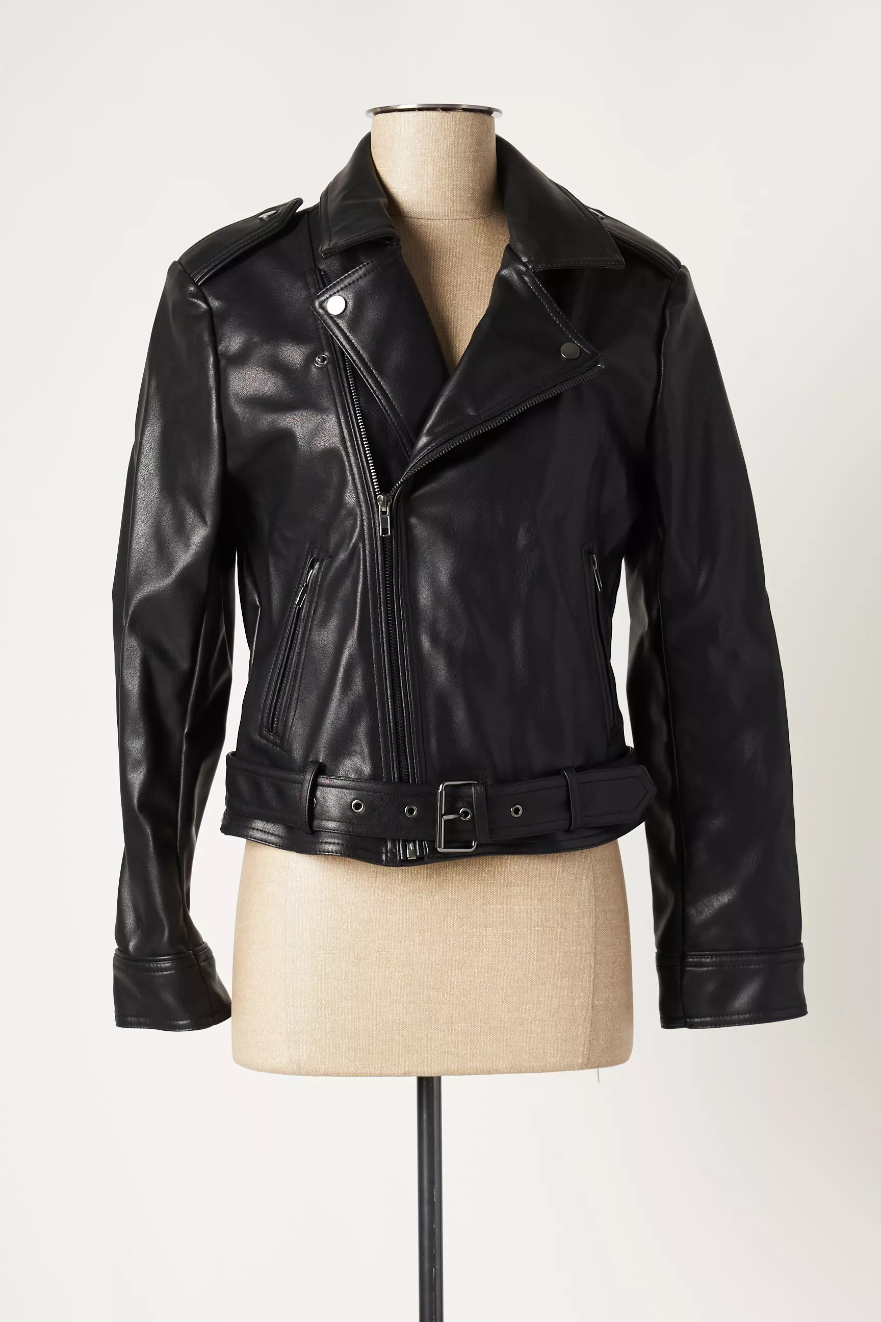 Sisley Vestesimilicuir Femme couleur noir