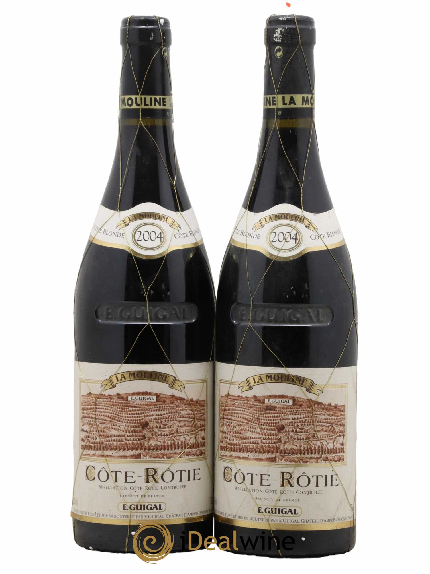 Côte-Rôtie La Mouline Guigal  2004 - Lot de 2 Bouteilles