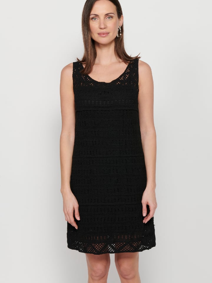 KOROSHI RIEMENKLEID in schwarz günstig kaufen