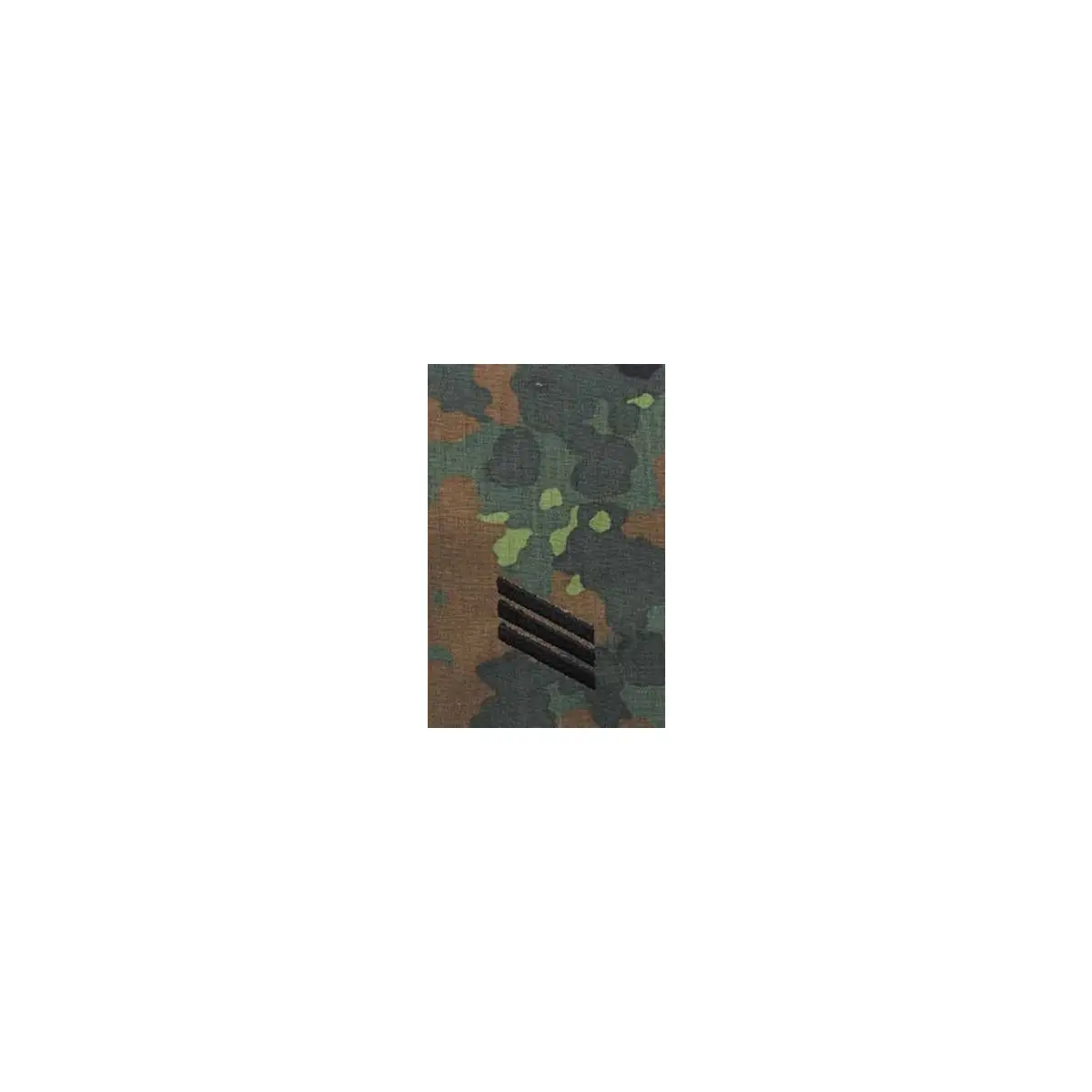 BW Rangabzeichen flecktarn/schwarz Hauptgefreiter