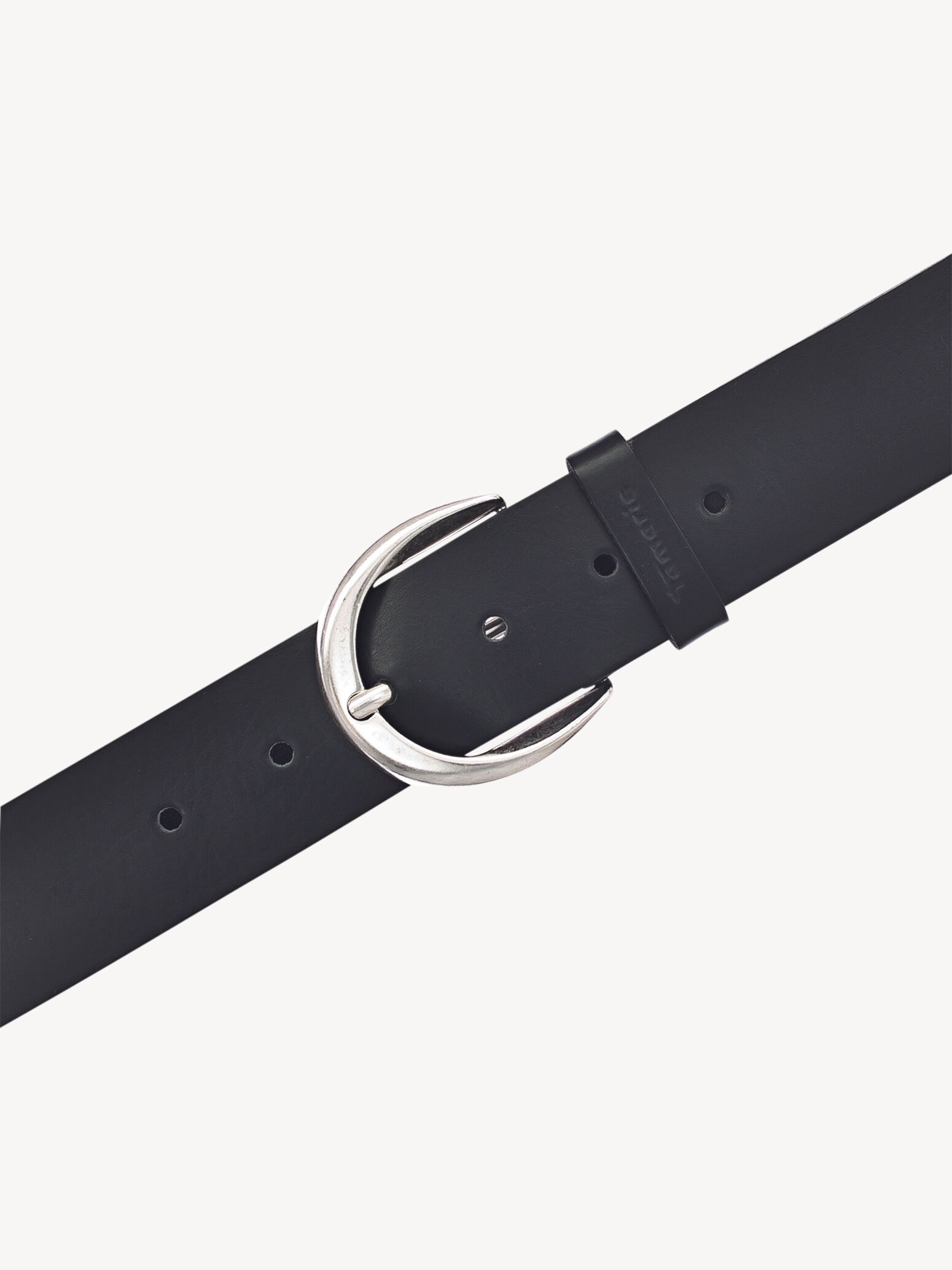 Ceinture en cuir - noir