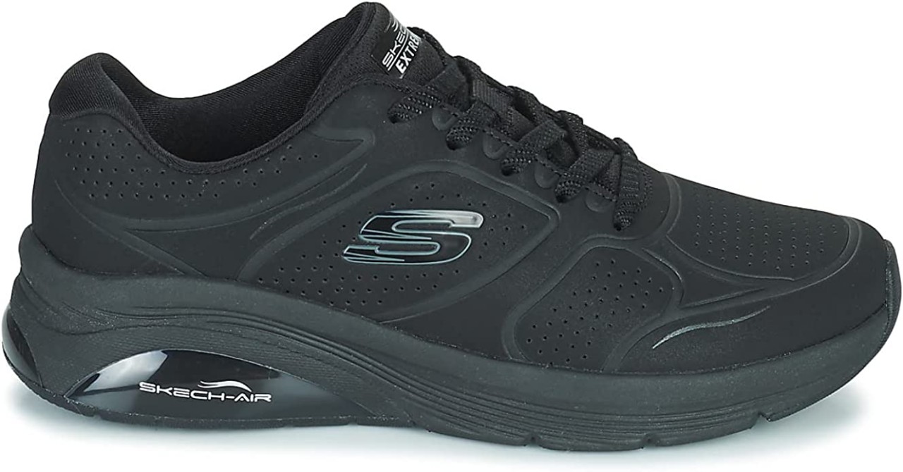 SKECHERS Freizeit Schnürer schwarz