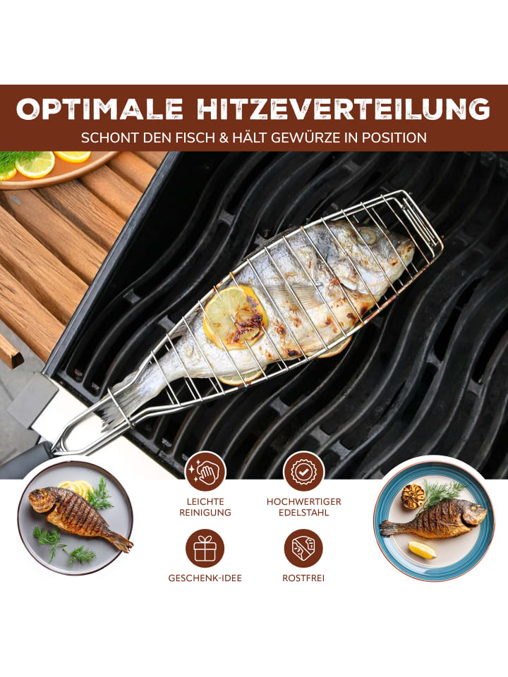 bremermann Fisch-Grillhalter 2er-Set günstig kaufen onesize