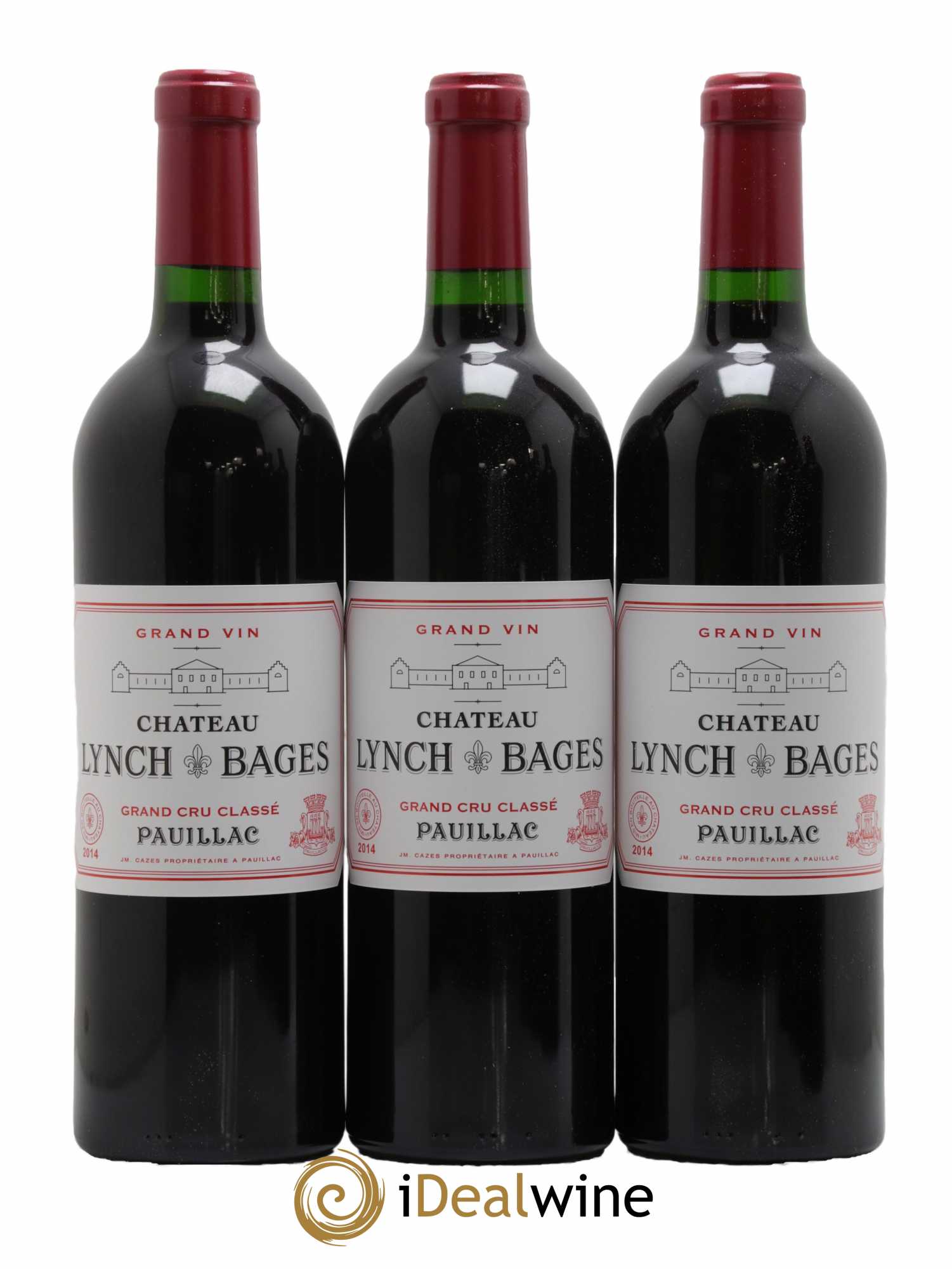 Château Lynch Bages 5ème Grand Cru Classé  2014 - Lot de 6 Bouteilles